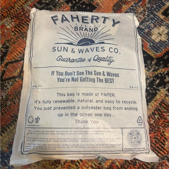 Faherty STRETCH CORD WESTERN SHIRT! BRAND NEW W TAGS!!!! - Picture 5 of 6